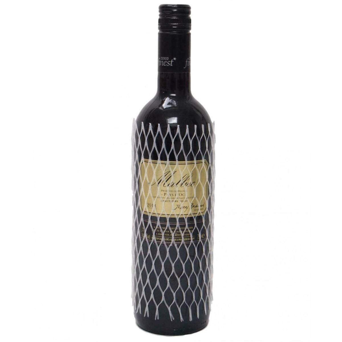Mesh Net Glass Bottle Protectors x 500/1000 Protective Sleeves Wine/Sp ...